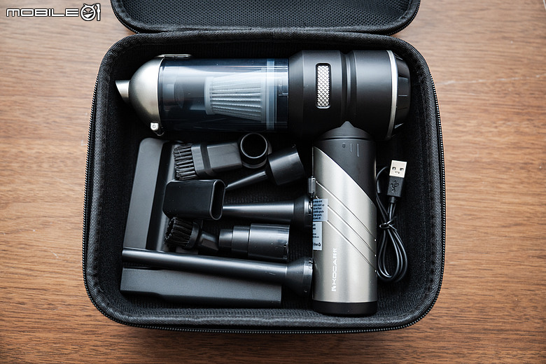 KOCA Dusty MINI 1 手持吸塵器|從車內餅乾屑到生活,吸塵、吹氣、抽真空、充氣一機搞定