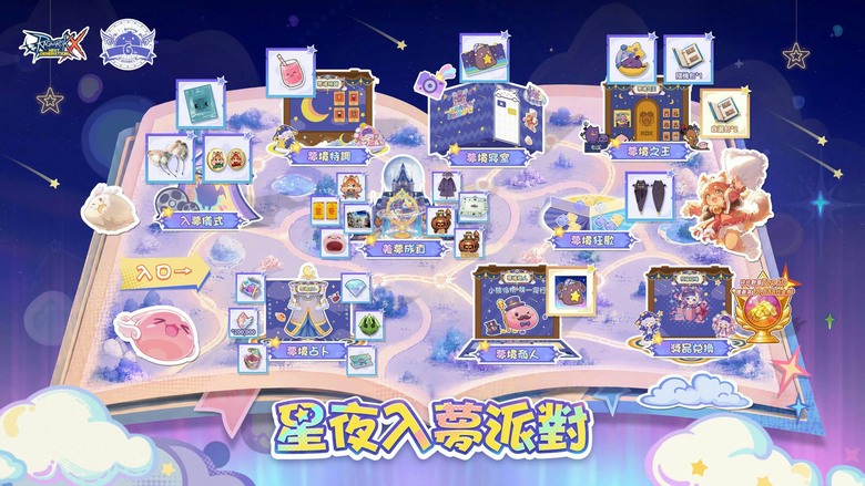 RO新世代六周年活動!線下睡衣派對+線上慶典
