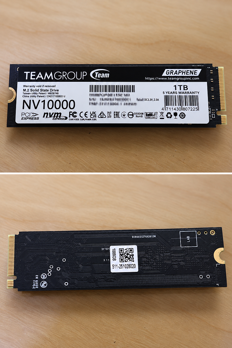 點我看大圖 PCIe Gen5 SSD 入門新選,十銓 NV10000 以 C/P 值取向跨入