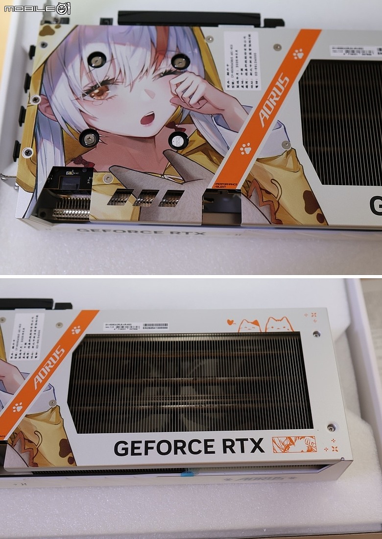 點我看大圖 技嘉雕妹 ARI 主題機成形 AORUS GeForce RTX 5060 ARI 8G