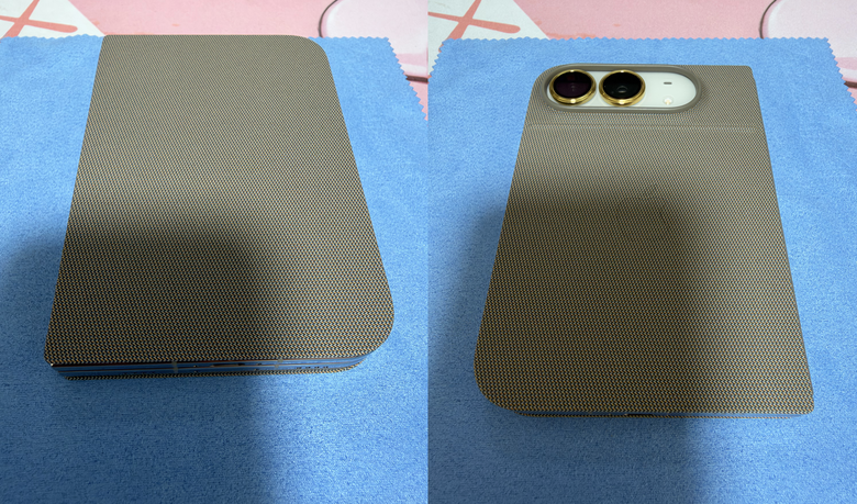點我看大圖 iPhone Duo 我愛折疊機,趁著颱風天,簡單開箱!