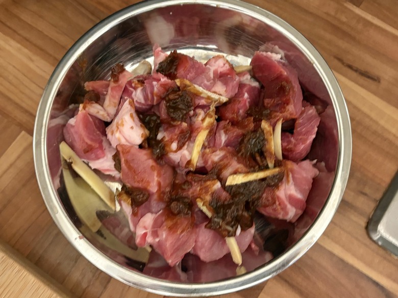 終極懶人料理-豆醬蒸豬肩肉