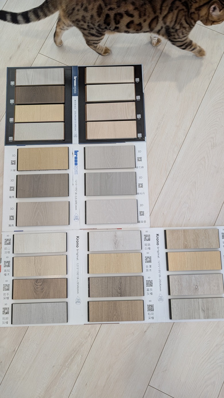 【分享】大規格的長寬板鋪在小坪數適合嘛！德國Krono豪華長寬板，實際鋪設經驗分享