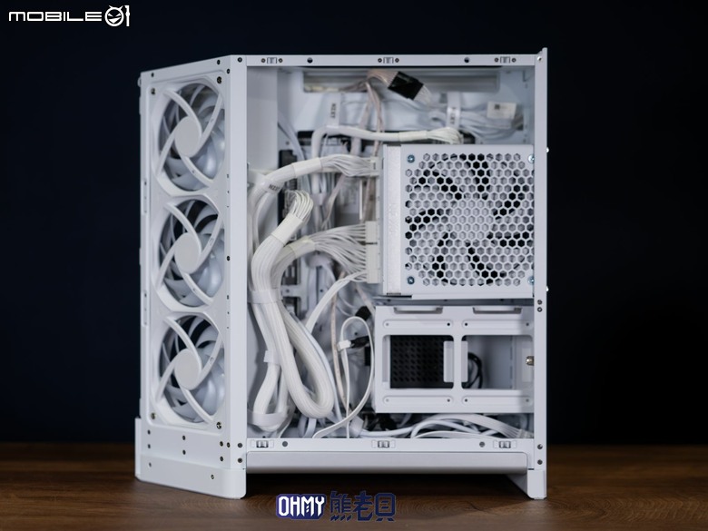 NZXT H6 RGB+一體式曲面玻璃雙艙海景機殼 滿配風扇x支援背插