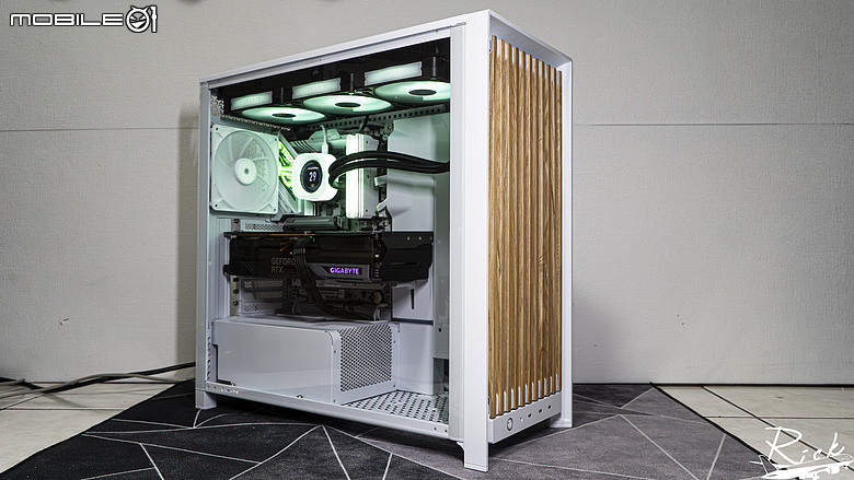 【開箱】擁有全塔能力的木紋機殼 | CORSAIR FRAME 5000D WOOD RS WHITE
