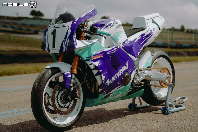 點我看大圖 英國SUZUKI聯手手工訂製品牌HaxchMoto為GSX-8TT重現80年代跑車風華