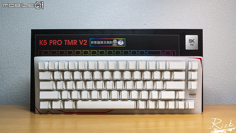 點我看大圖 【開箱】更加完美的櫻桃磁軸 | CHERRY XTRFY K5 PRO TMR V2 RGB WHITE