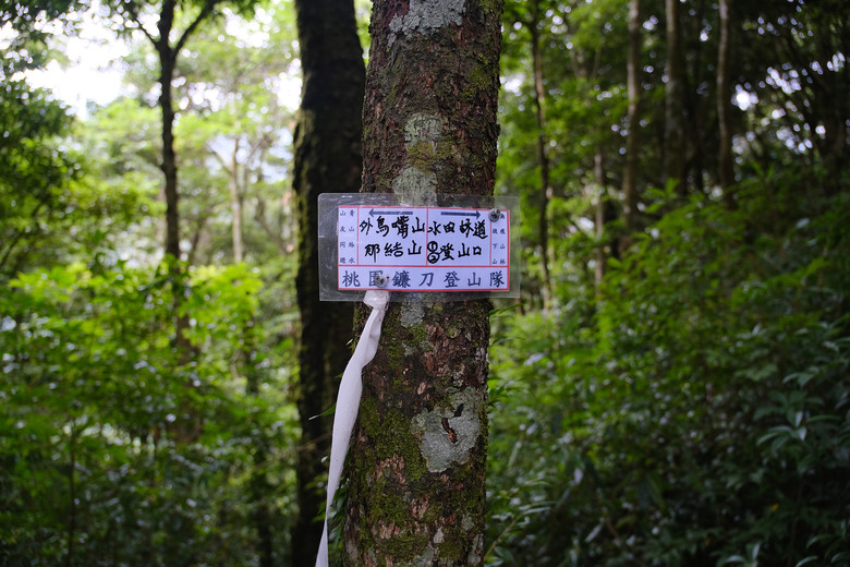 點我看大圖 【外鳥嘴山】蒐集台灣四座名為「鳥嘴山」的主要山峰| 蓮包山一日 O 型縱走