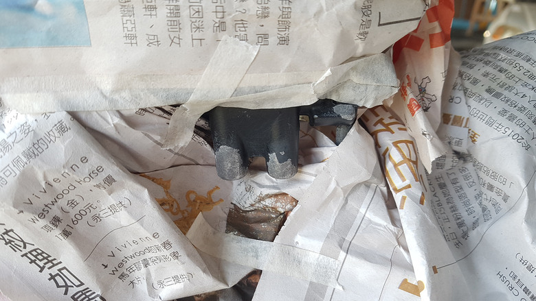 點我看大圖 前叉外管翻新(噴漆)問題...