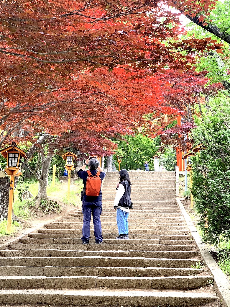 點我看大圖 <日本>2024~新倉富士淺間神社賞富士山、河口湖纜車及遊湖、和食山彥午餐