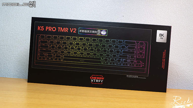點我看大圖 【開箱】更加完美的櫻桃磁軸 | CHERRY XTRFY K5 PRO TMR V2 RGB WHITE