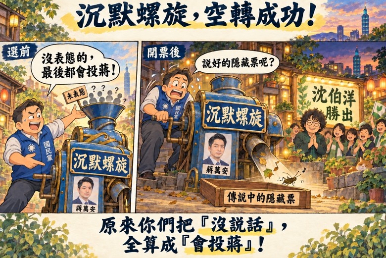 說好的沉默螺旋呢?