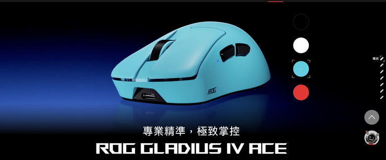 開箱 ROG Gladius IV Ace神鬼4
