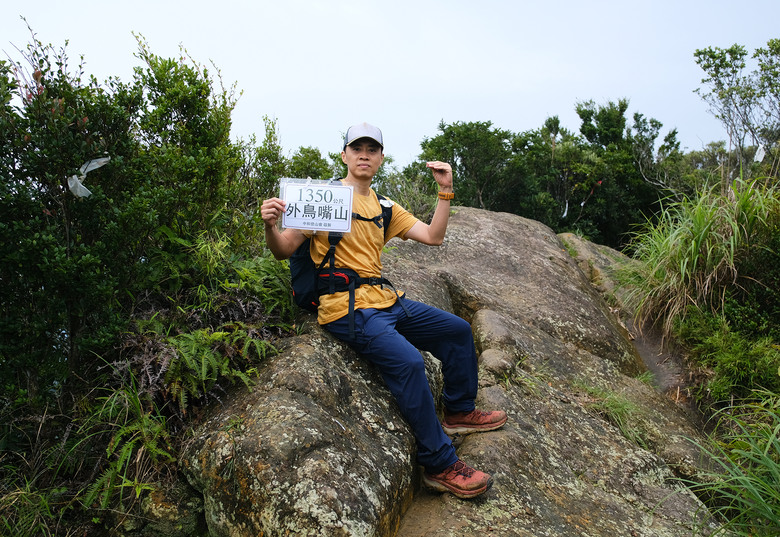 點我看大圖 【外鳥嘴山】蒐集台灣四座名為「鳥嘴山」的主要山峰| 蓮包山一日 O 型縱走