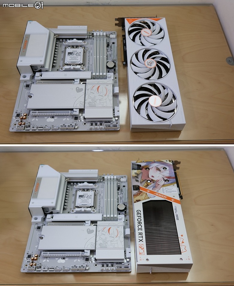 點我看大圖 技嘉雕妹 ARI 主題機成形 AORUS GeForce RTX 5060 ARI 8G