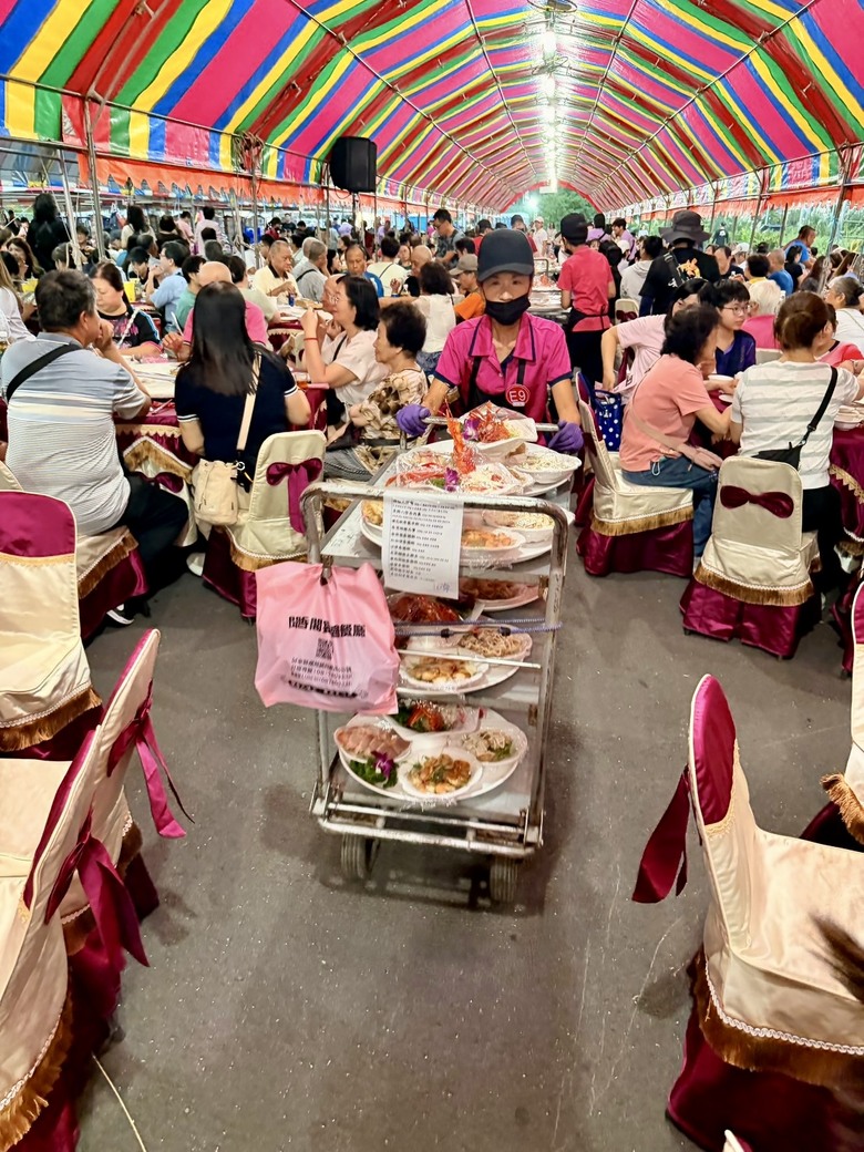 【食記】屏東聞香閣建隆總舖師|潮州264桌辦桌|桌泰國蝦創意五道蝦料理