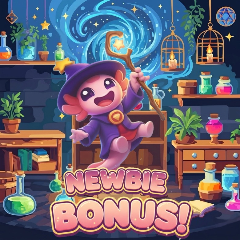 《MagiLotl: Idle Wizard Tycoon》魔法蠑螈:放置魔法大亨 10月5日 正式上線 從小小魔法攤位起步 熬製藥水、販售裝備、擴張店鋪 打造奇幻商業帝國 可愛、策略、掛機一次滿足