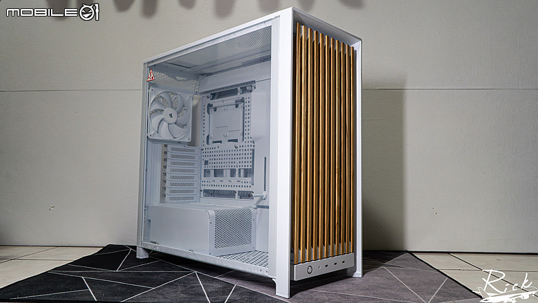 【開箱】擁有全塔能力的木紋機殼 | CORSAIR FRAME 5000D WOOD RS WHITE
