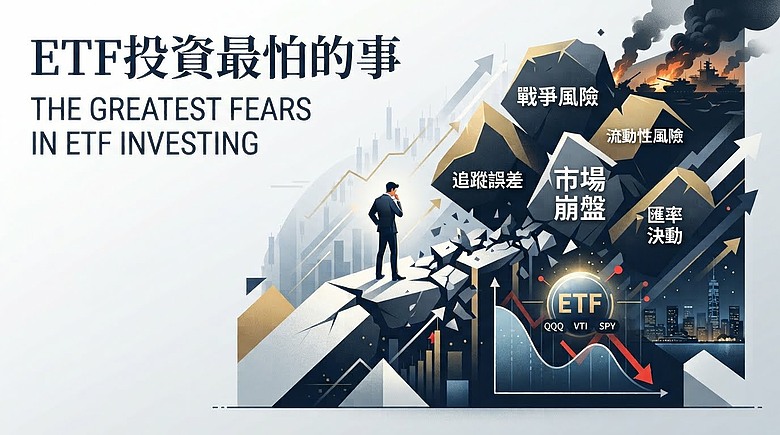 ETF投資最怕的事，連0050都救不了你...