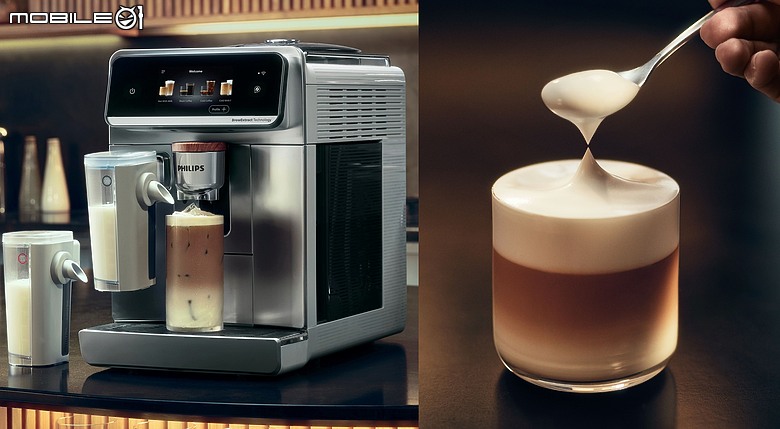 飛利浦 Café Aromis 雲朵拿鐵旗艦咖啡機推出|獨家智慧咖啡師、最快4分鐘真冷萃、冷熱奶泡一機搞定