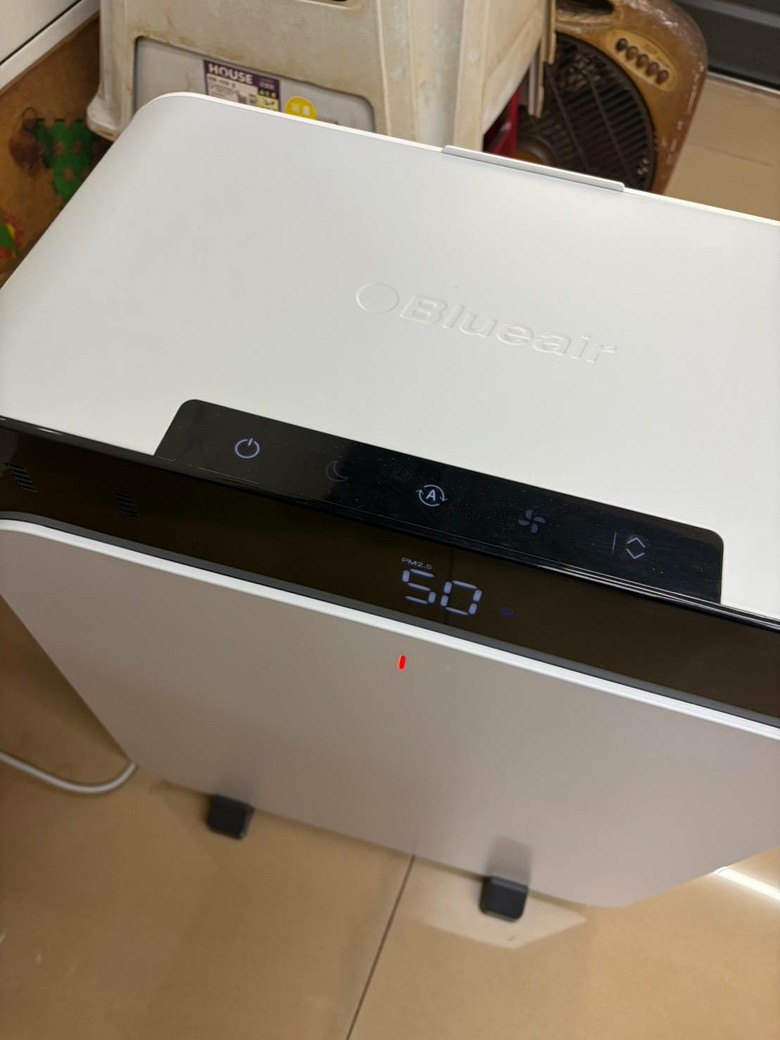 過敏兒家庭購入的空氣清淨機:Blueair CP7i