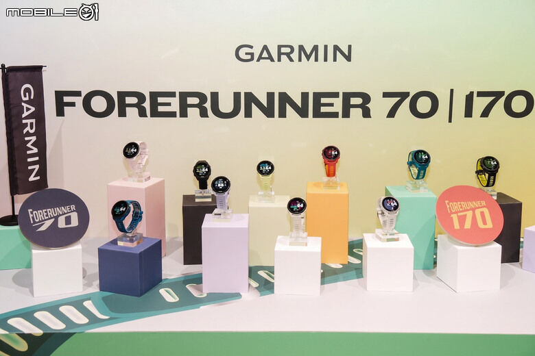 Garmin Forerunner 70 / 170 繽紛上市｜開始跑步就是如此簡單！