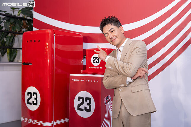 Porsche x SMEG 聯名家電登場！把 917 賽車傳奇搬進廚房，限量冰箱、咖啡機正式登台