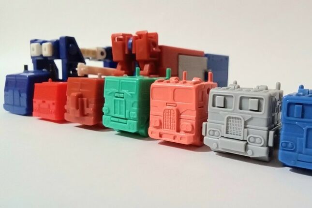 【玩情懷收回憶】上個世紀變形機器人食玩模型（大型車、火車篇）