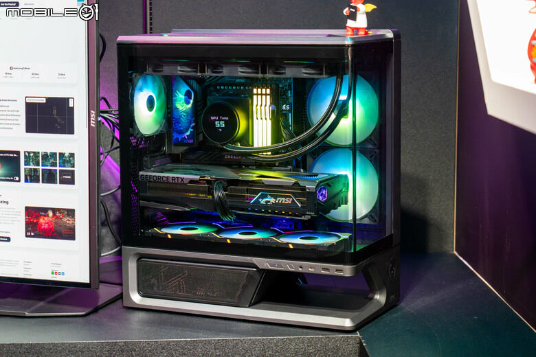 【Computex 2026】微星推出 MPG VIXTA 300 PZ 系列機殼與 COREFROZR AP15 空冷散熱器 打造更輕鬆客製 DIY 體驗
