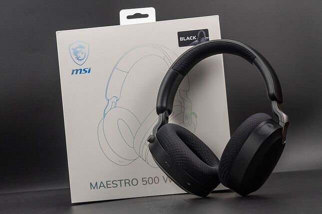 告別電量焦慮！MSI MAESTRO 500 WIRELESS 無線電競耳機開箱：90 小時續航太狠，還有超低延遲與 6 麥降噪