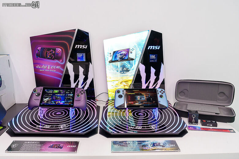 【Computex 2026】MSI 發表 新一代 Claw 8 EX AI+ 電競掌機 Intel Arc G3 Extreme 帶來極致行動遊戲效能