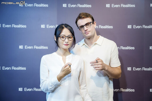【採訪】Even Realities  Even G2 AI 智慧顯示眼鏡、Even R1 智慧戒指正式在台開賣！