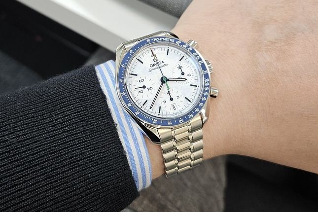 開箱 OMEGA 2026冬季奧運38毫米超霸