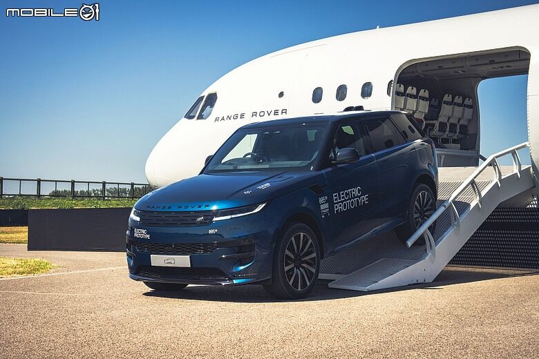 【海外新訊】預計下半年正式發表，Range Rover Sport Electric原型車搶先登場！