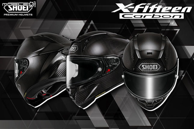 SHOEI X-15 Carbon碳纖維版本正式登場！沒有重量規格？只有日本國籍才能買？