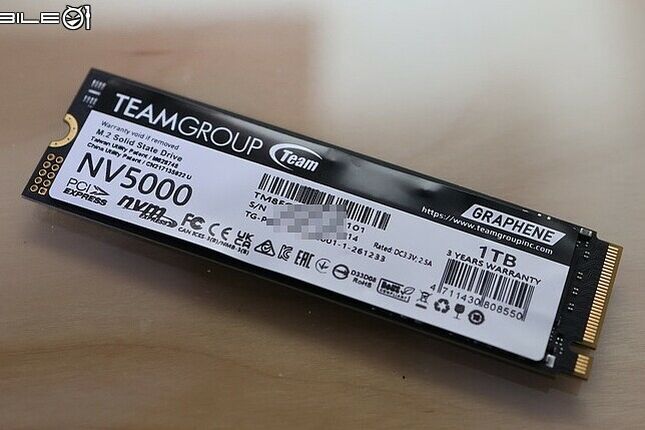 十銓 TEAMGROUP NV5000 PCIe Gen4x4 M.2 SSD 固態硬碟入門款新星