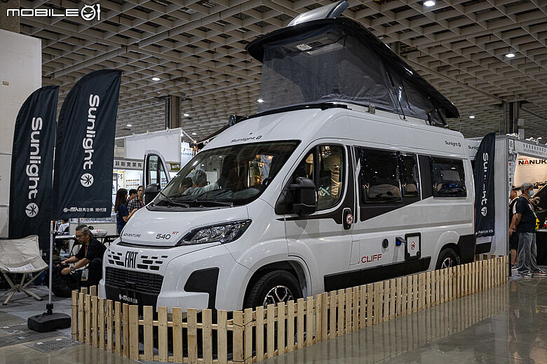 【採訪】Sunlight Cliff 540 首度亮相，輕巧靈活兼顧旅居生活完整性的露營車！