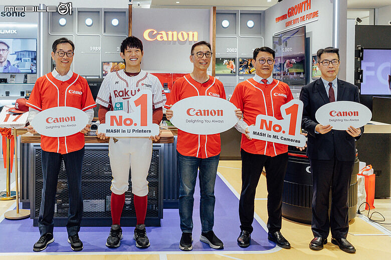 Canon 進駐臺北大巨蛋｜運動主題體驗店正式開幕，陳冠宇化身一日店長！
