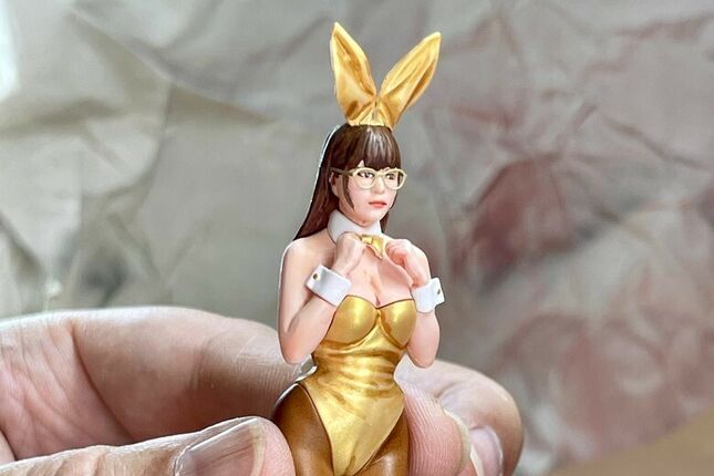 東雲海Bunny Girl 兔女郎模型，終於完成！