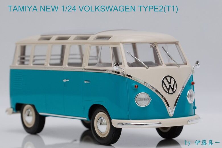 【模型樣品製作】TAMIYA NEW 1/24 Volkswagen Type2 （T1）