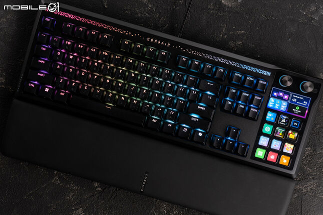 CORSAIR GALLEON 100 SD 鍵盤開箱體驗 整合 Stream Deck 設計提供寬廣自訂功能的強大創作工具