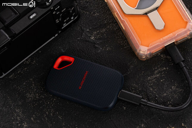 SanDisk Extreme Portable SSD（E70）攜帶式固態硬碟開箱試用 小巧體積內兼具大容量與高速傳輸性能