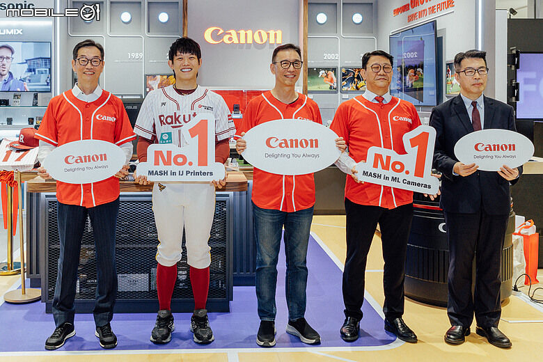 Canon 進駐臺北大巨蛋｜運動主題體驗店正式開幕，陳冠宇化身一日店長！