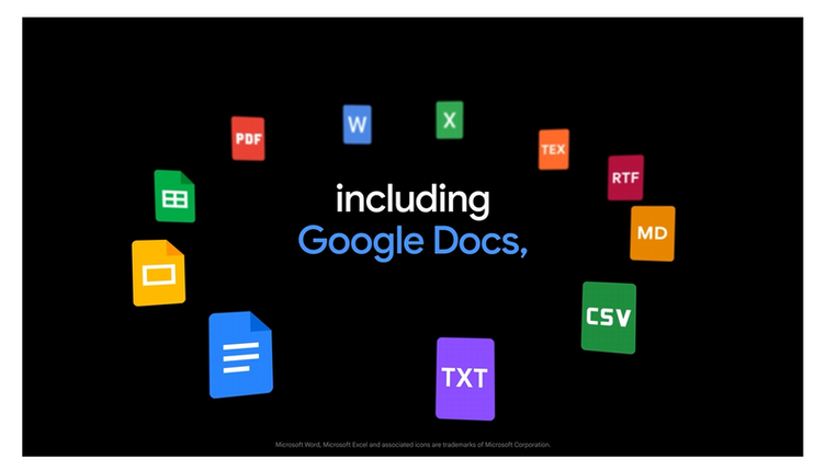 Google Gemini 開放直接檔案生成 將生成內容直接以檔案形式輸出 連微軟 Word／Excel／PDF 都支援