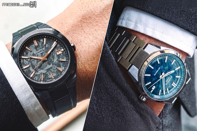 CASIO EDIFICE EFK-200 & EFK-110 體驗報告｜日製自動機芯配藍寶石水晶、這波升級太有感！