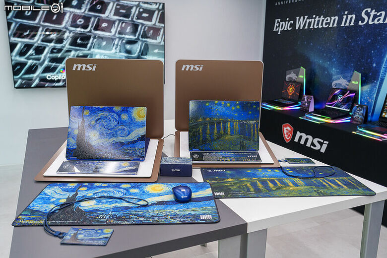 【Computex 2026】匠心再起！ MSI Prestige 14 Flip AI+ 梵谷特仕版完整體現科技與藝術的交匯