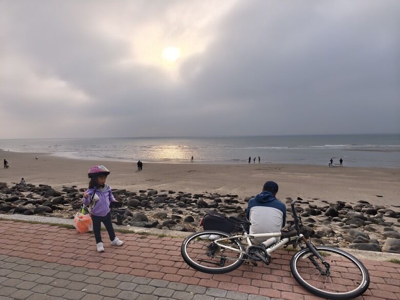 2026，苗栗，小小孩的騎旅，輪霸西濱100K組^_^