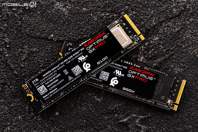 Sandisk Optimus GX Pro 8100／850X 固態硬碟實測 回歸本家後的重新出發之作