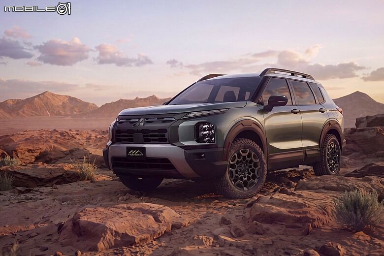 【海外新訊】Mitsubishi將於SEMA改裝展亮相Outlander Diamond Trail Edition，由內而外打造更強的越野性能！