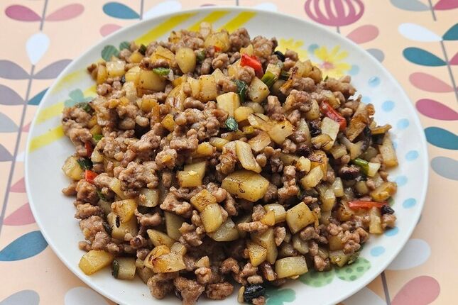 馬鈴薯炒絞肉